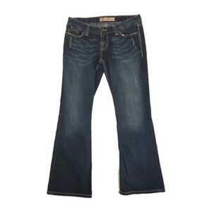 BKE Sabrina Bootcut Jeans Womens 29x31.5 (32×31.5 Actual) Low-Rise Dark Wash